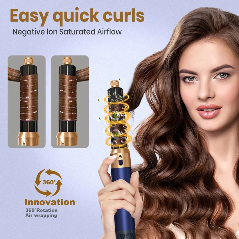 6-in-1 Hair Dryer & Styling Tool